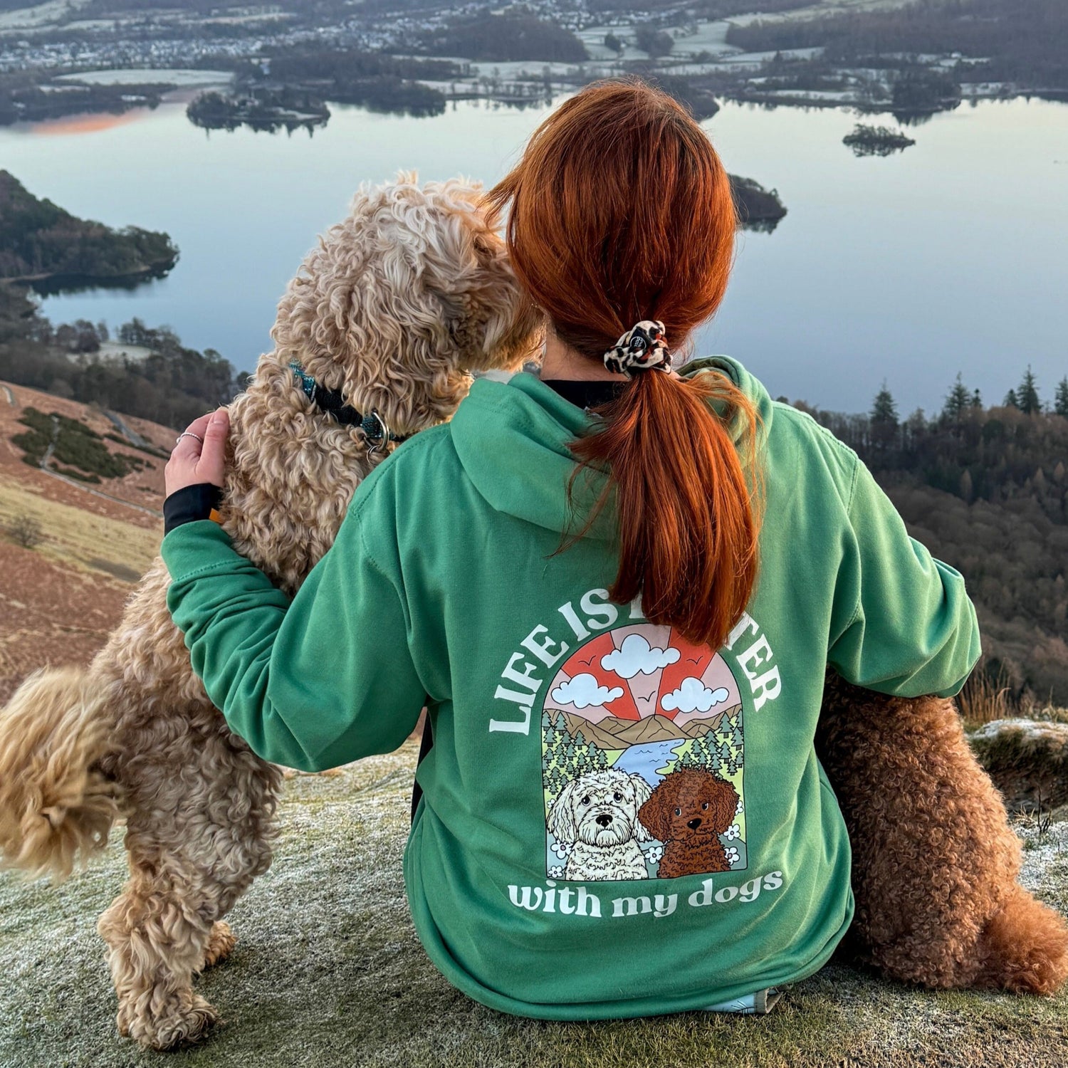 Personalised Life is Better with your dog Hoody