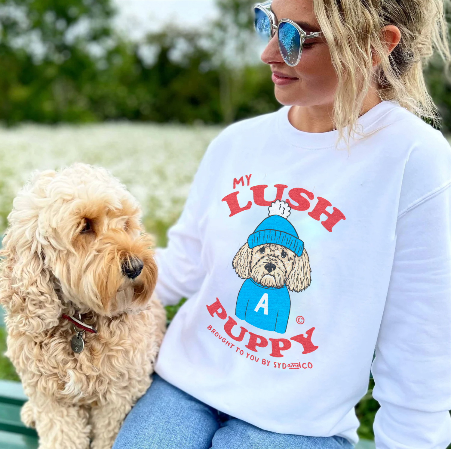 My Lush Puppy Personalised sweatshirt