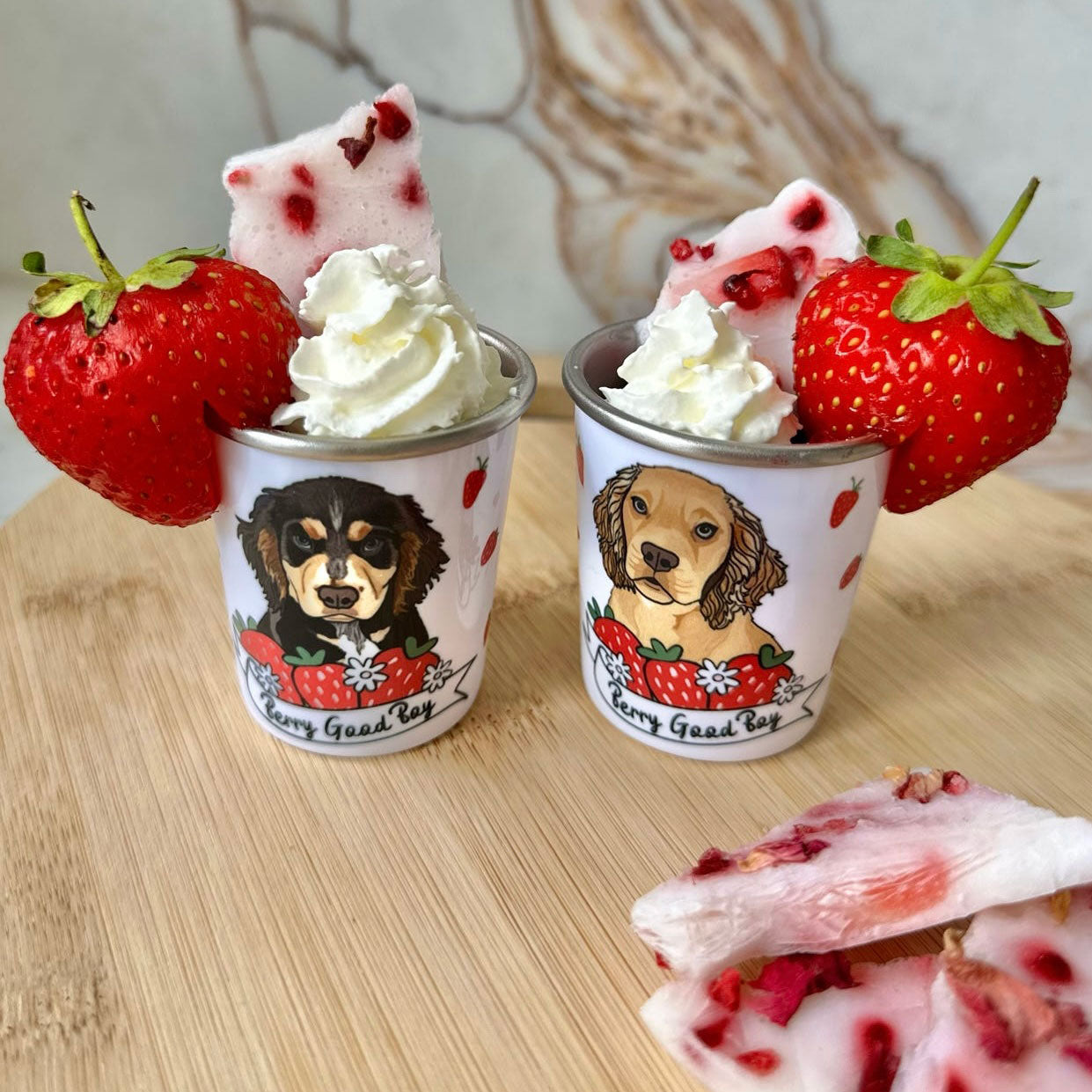 Personalised Berry Good Strawberry Pup Cup