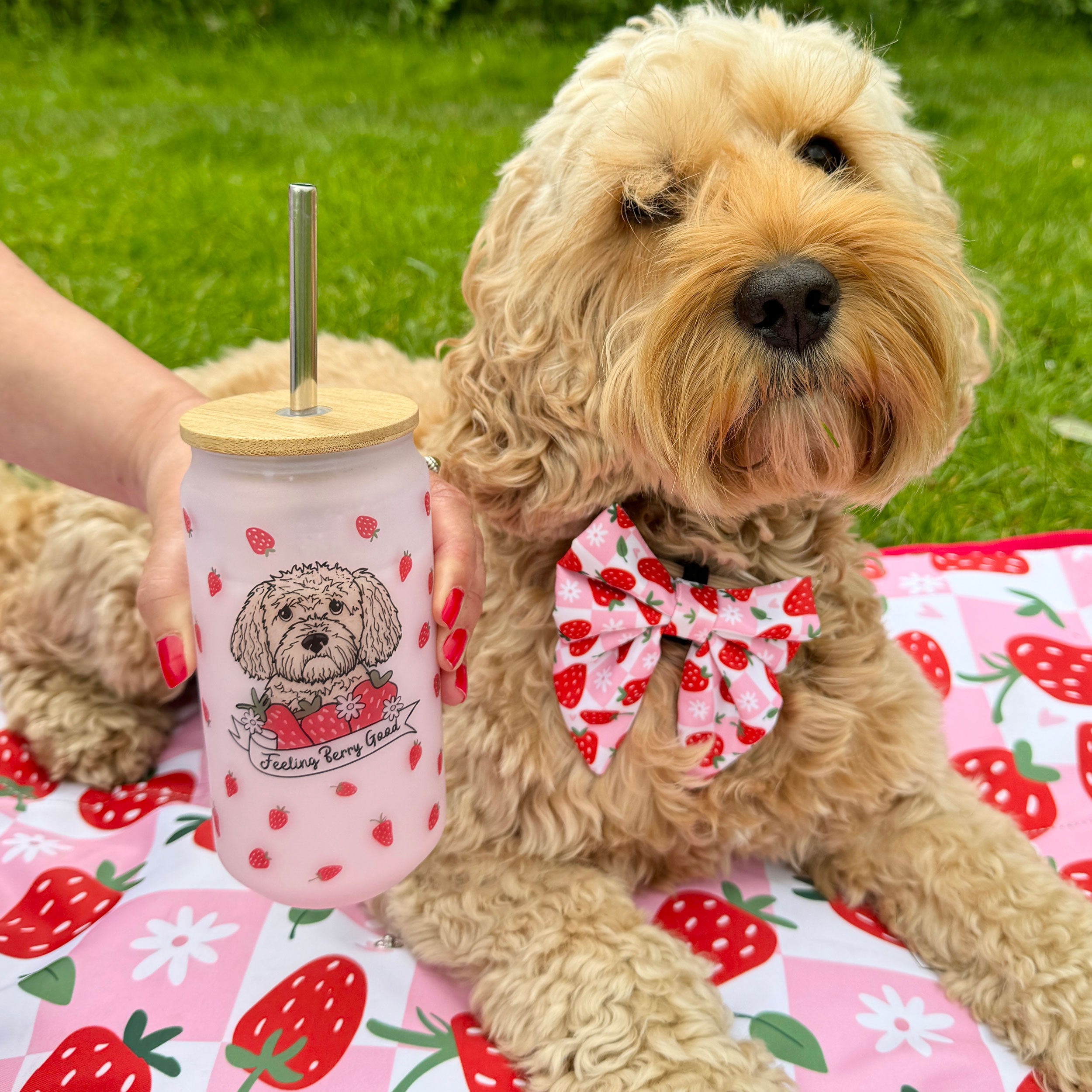 Personalised Berry Good Strawberry Ice Cup