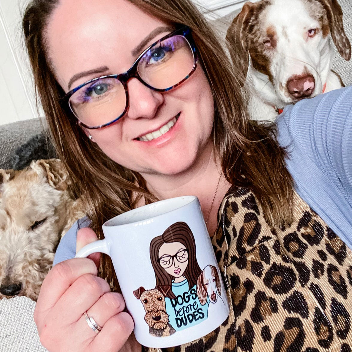 Personalised Dog Mum Mug