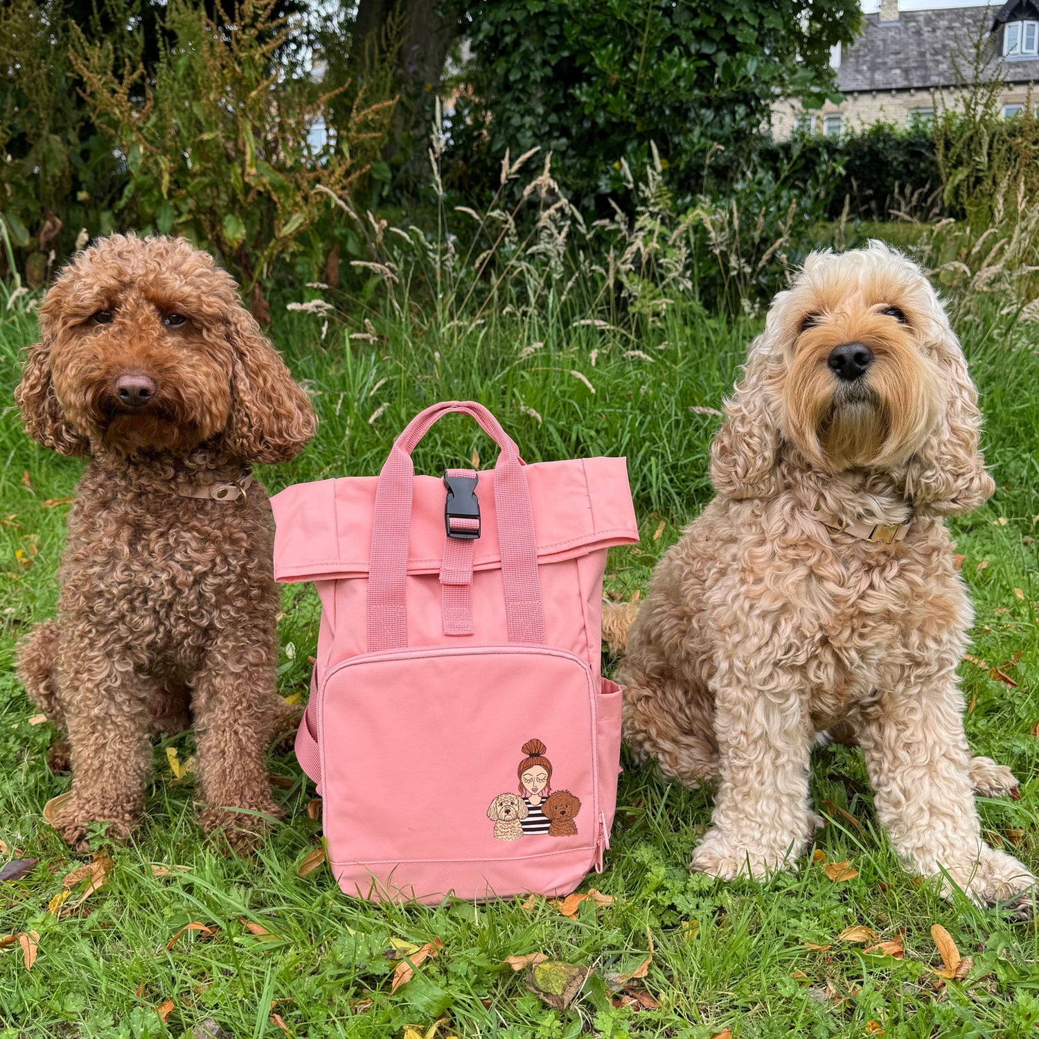 Personalised you and your Pet Backpack