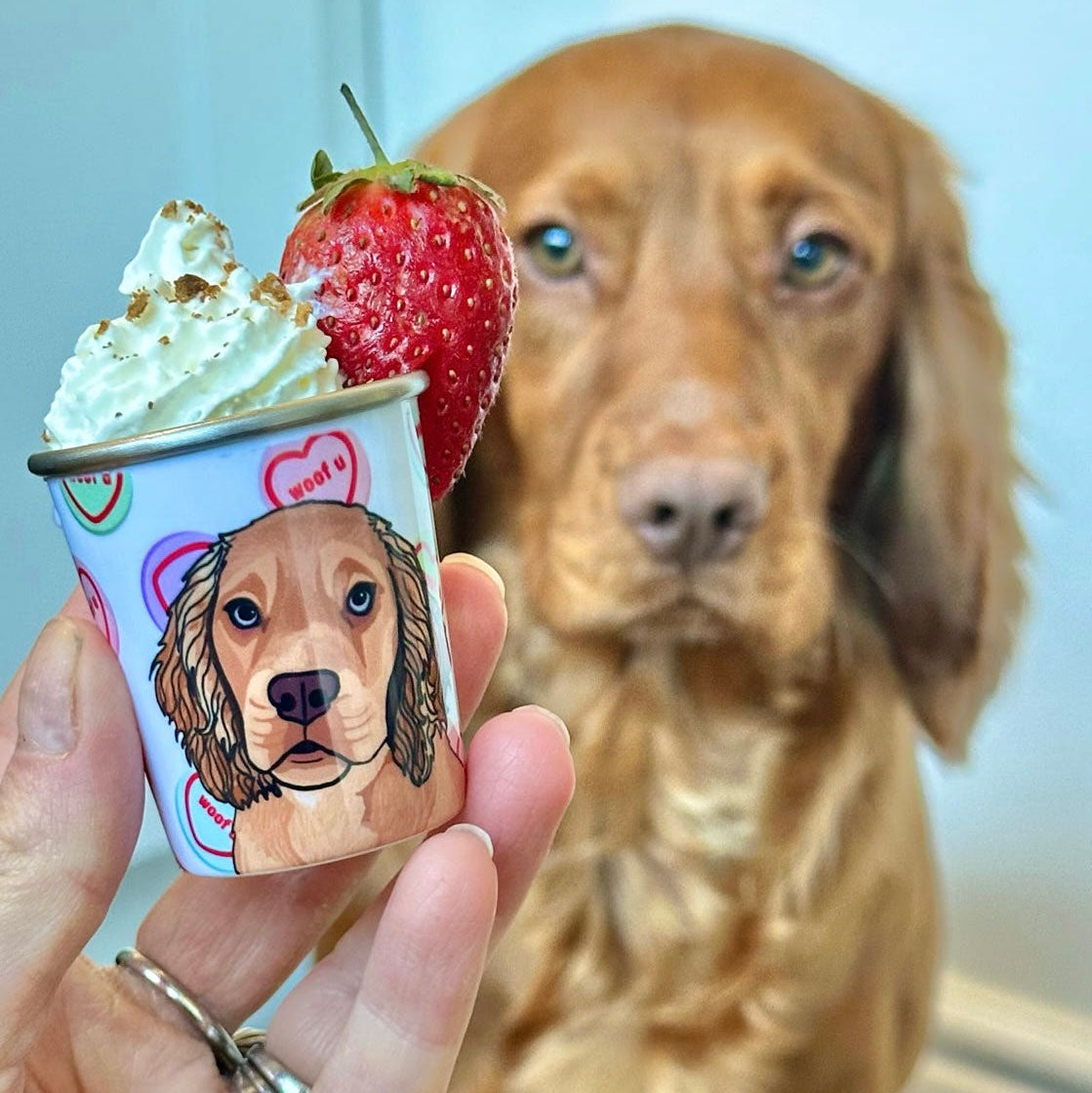 Personalised Sweet Heart You Pup Cup