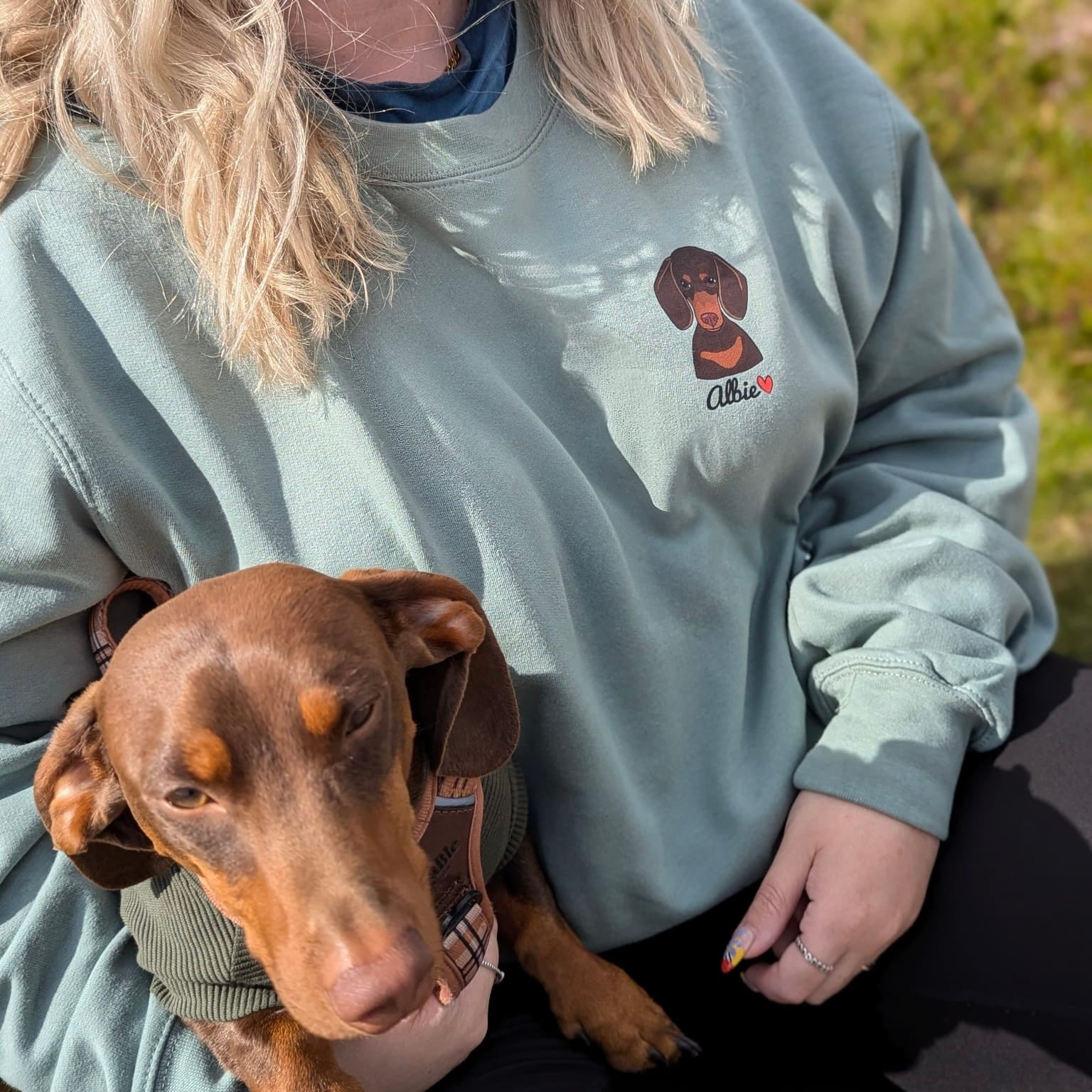 Personalised Dog Motif Sweatshirt