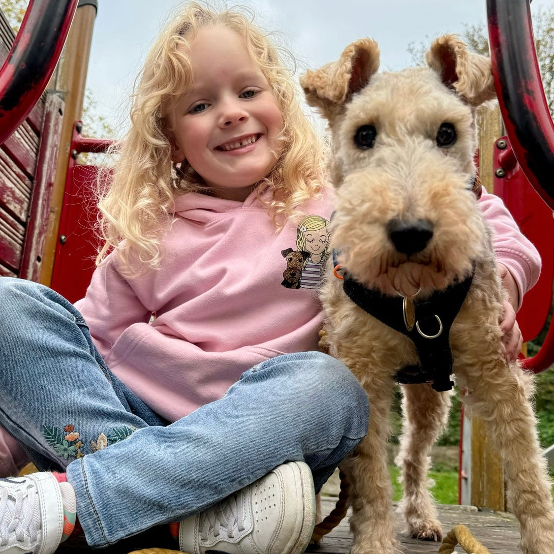 Personalised Kids You and Your Pet Hoody