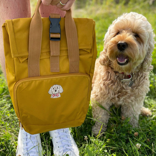 Personalised Doggy Daycare Backpack for Treats and Toys , New