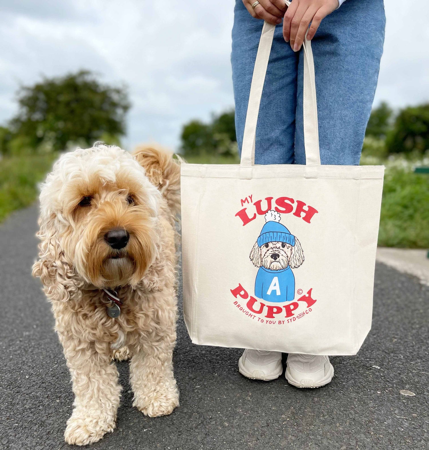 Personalised My Lush Puppy Tote