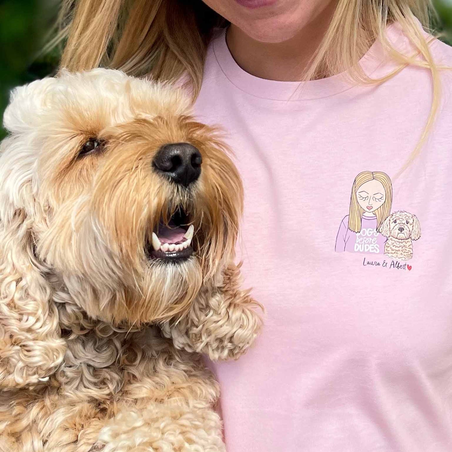 Personalised You and Your Dog T shirt