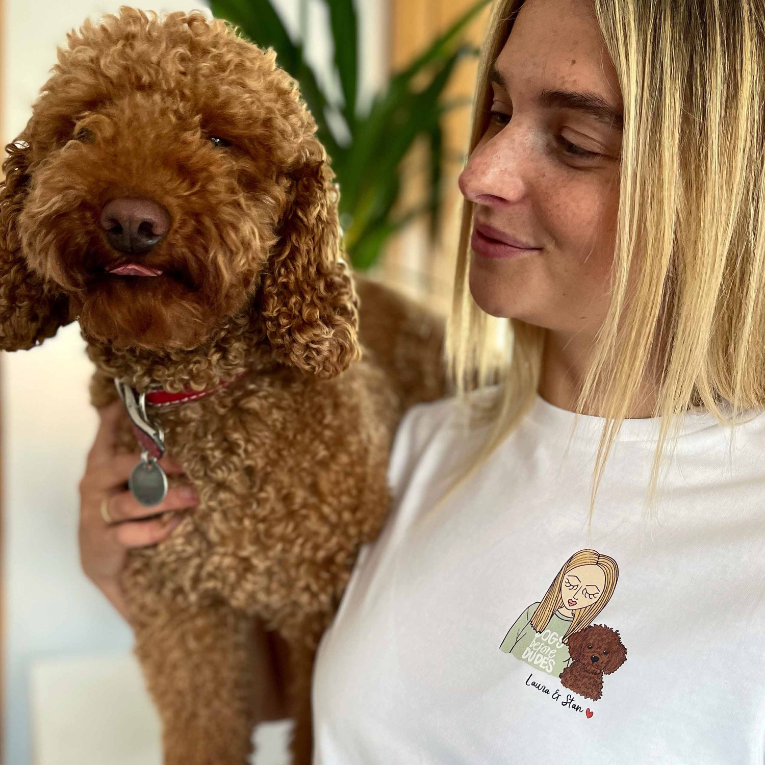 Personalised You and Your Dog T shirt