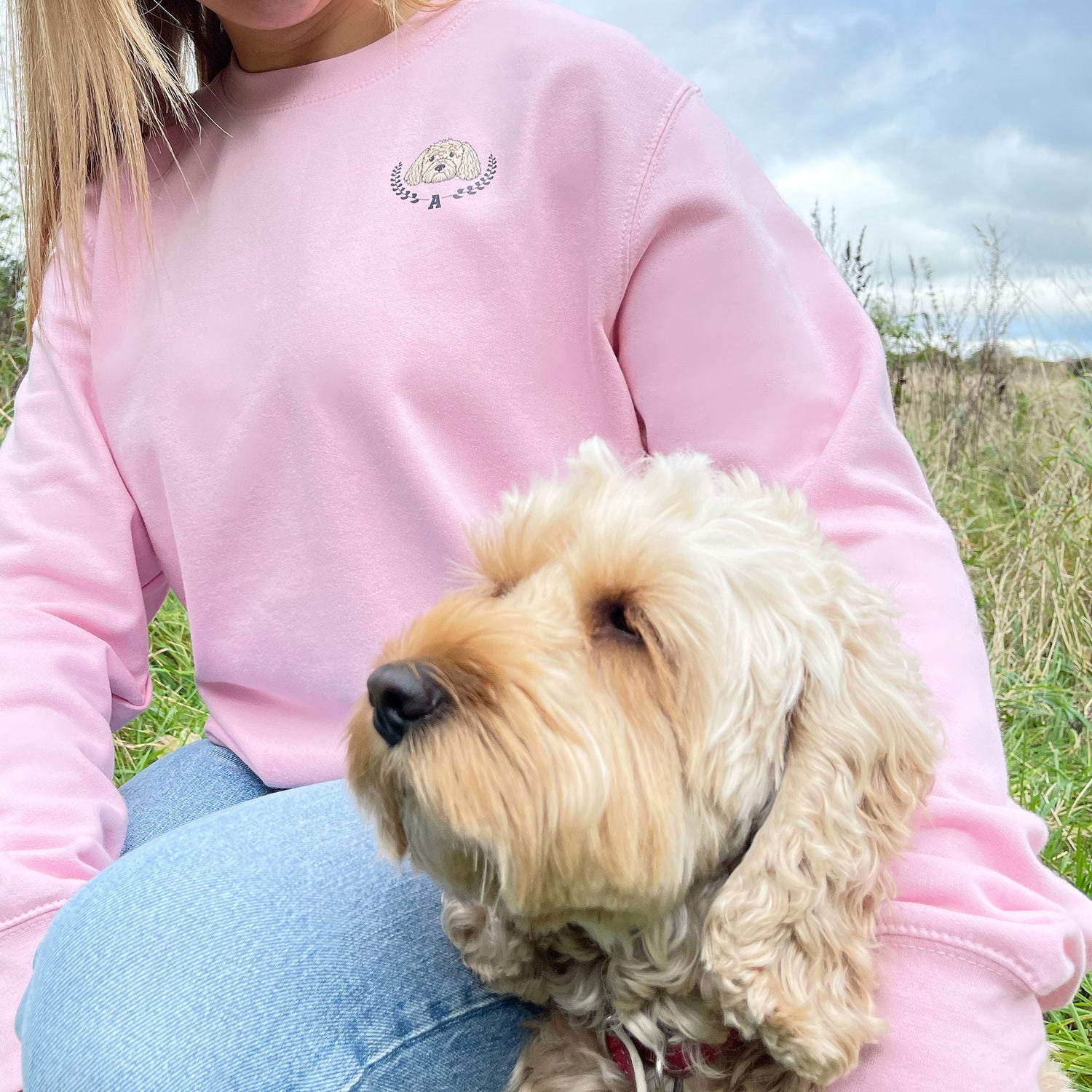 Personalised Dog Lover Varsity Sweatshirt