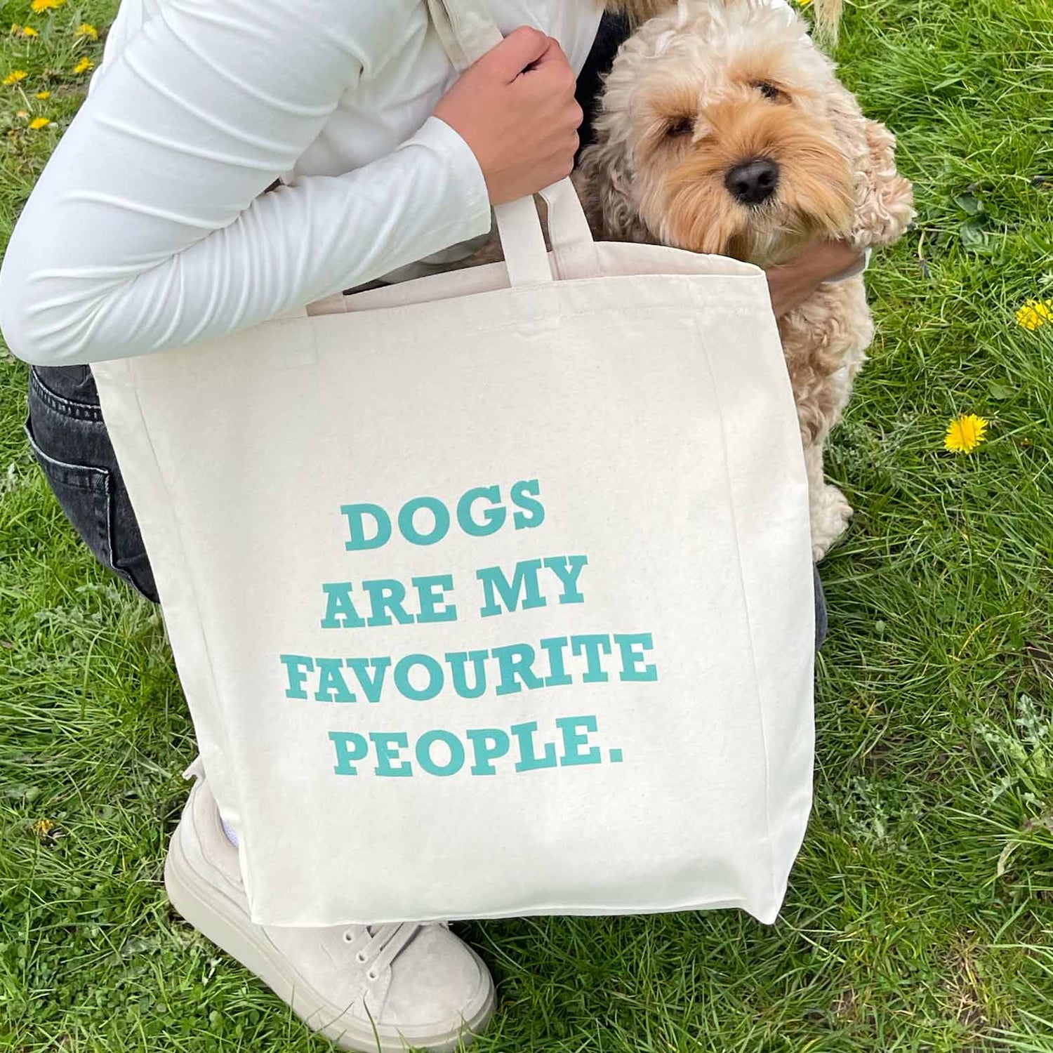 Dogs Are My Favourite People Tote