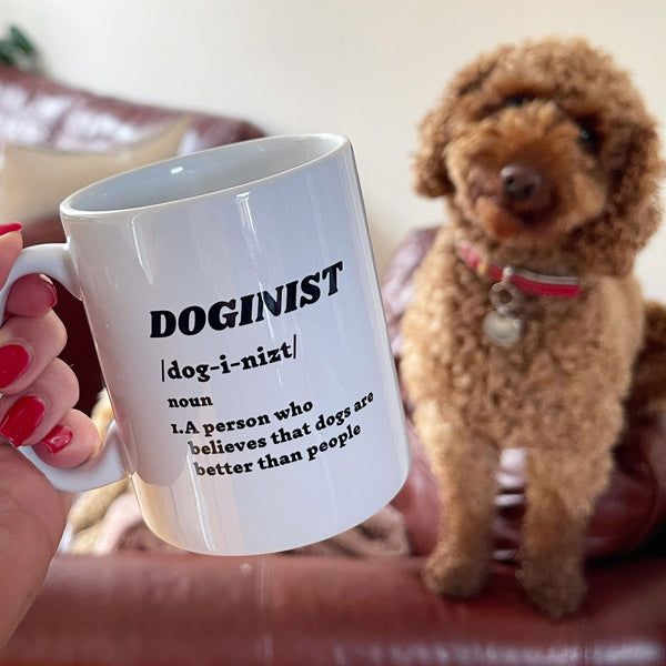 Personalised Christmas Dog Lover Mug Stocking Filler By Syd&Co