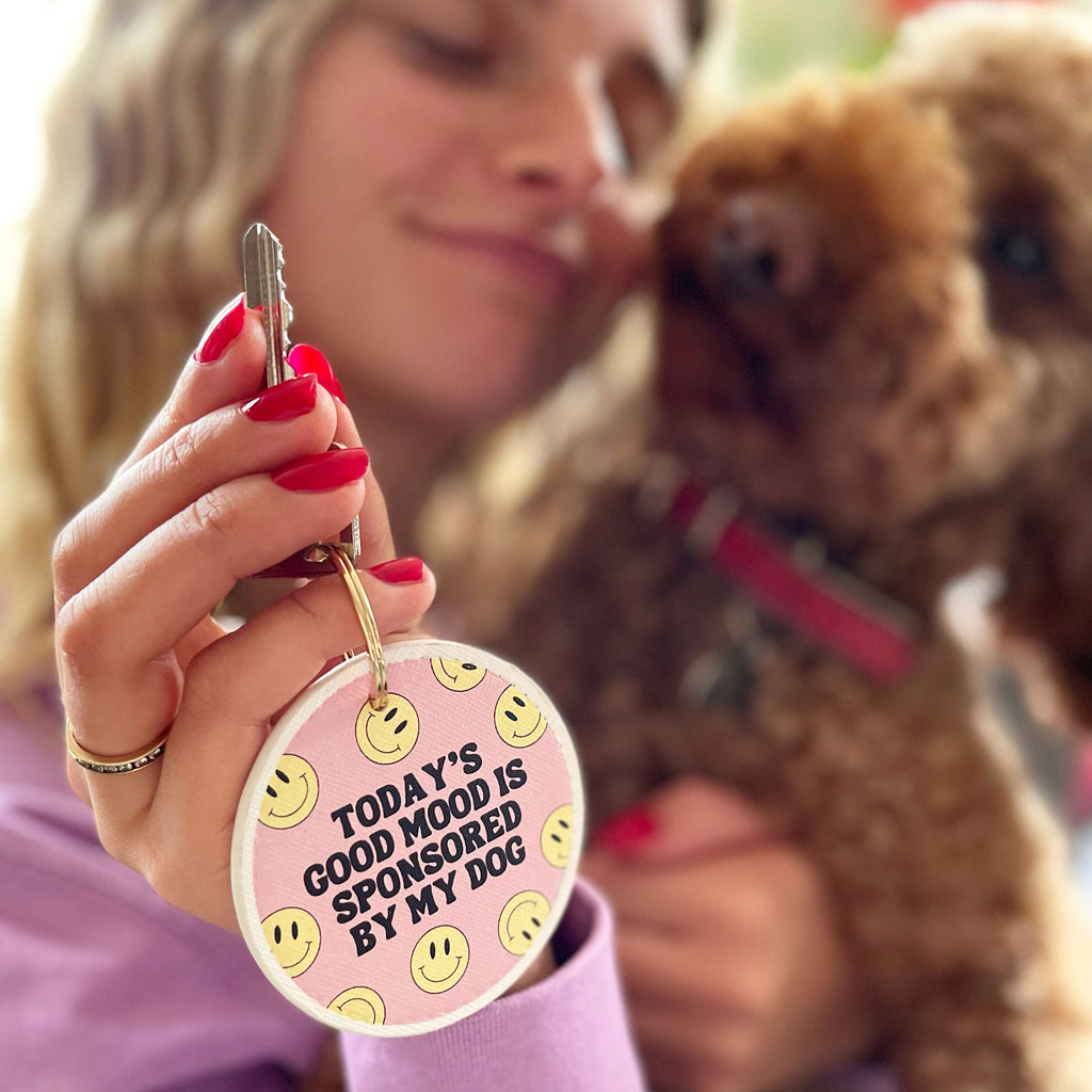 Personalised Dog Lover Purse And Key Ring Set - SydandCo